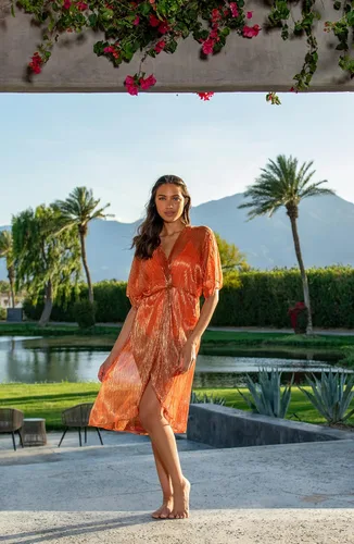 Miniatura 109 de La Blanca Vestido midi para cubrir el traje de baño para mujer