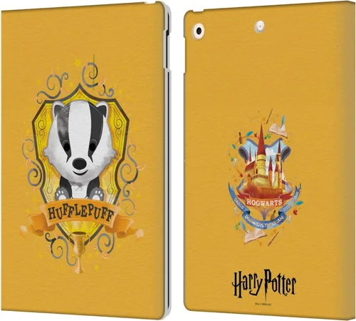 Miniatura 17 de Head Case Designs Funda de piel con licencia oficial de Harry Potter Gryffindor Deathly Hallows II, compatible con Apple iPad 10.2 2019/2020/2021