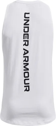Miniatura 3 de Under Armour Camiseta de Algodón sin Mangas de la Línea Baseline para Hombre