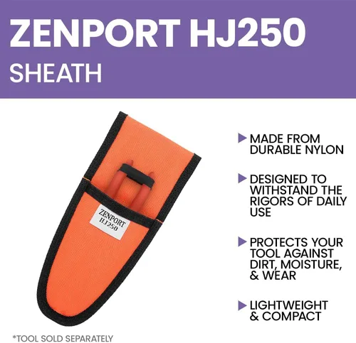 Miniatura 4 de Zenport HJ250 Pruner - Clip para cinturón, color rojo