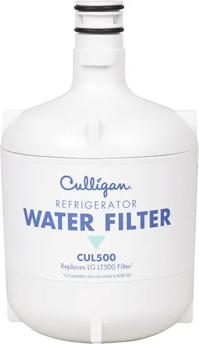 Miniatura 4 de Culligan Filtro de agua de repuesto para refrigerador CUL500 para filtro de agua LG (LT500P) reemplazar cada 6 meses, paquete de 1