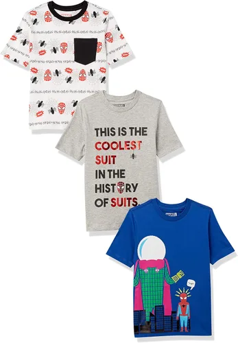 Miniatura 21 de Amazon Essentials Disney Marvel Star Wars Camisetas de manga corta para niños y bebés (anteriormente Spotted Zebra), Multipacks