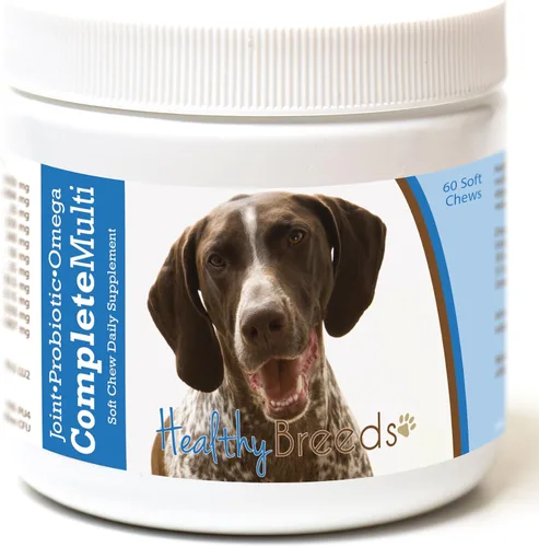 Miniatura 99 de Healthy Breeds Pug todo en uno multivitamínico suave masticable 60