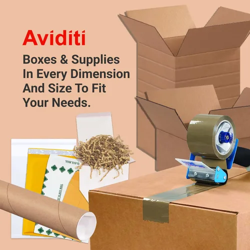 Miniatura 5 de BOX USA Cajas de envío pequeñas de 8 pulgadas de largo x 8 pulgadas de ancho x 6 pulgadas de alto, paquete de 25 cajas de cartón corrugado