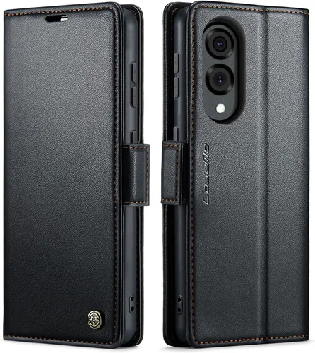 Miniatura 46 de QLTYPRI Funda tipo cartera para Samsung Galaxy S22 Ultra, funda magnética de piel sintética de alta calidad con bloqueo RFID, ranuras para tarjetas