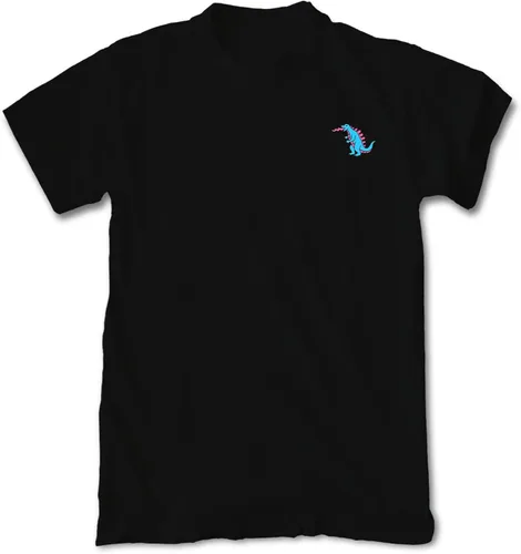 Riot Society Camiseta de manga corta con logotipo bordado para hombre