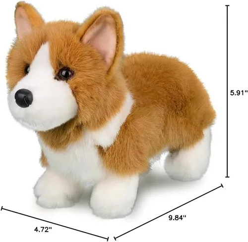 Miniatura 7 de Douglas Louie Corgi Perro De Peluche Animal De Peluche