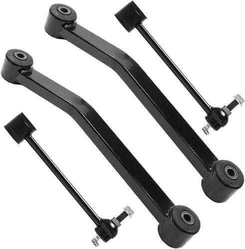 Miniatura 183 de Detroit Axle - Brazos de control superiores traseros para Chrysler 300 Dodge Challenger Charger Magnum, reemplazo del conjunto de brazos de control