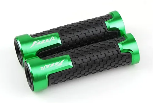Miniatura 8 de Handlebar Grips for Yamaha FZ1 FZ1S FZ1N FAZER FZ6 S2 FZ8 FZ8N FZ8S FZ8 FAZER XJ6 22MM Motorcycle Aluminum Handlebar Grip Handle Grips Racing Grips