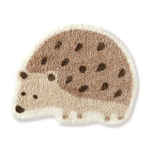 Miniatura 10 de Tapete de baño con diseño de animales, extra suave, absorbente, antideslizante, cómodo, tapete para bañera, ducha, baño, lavable a máquina, 20 x 31