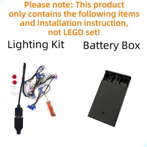 Miniatura 3 de GEAMENT Kit de luces LED compatible con Lego Cat D11 niveladora controlada por aplicación – para el juego de modelos Technic 42131