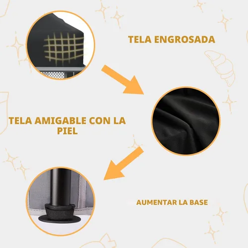 Miniatura 6 de Corral de juego plegable para bebés Taleco Gear con alfombra, 50''x50'' corral para bebés y niños pequeños, corral para bebés con puerta