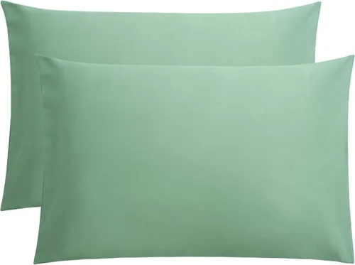 Miniatura 19 de FLXXIE Juego de 2 fundas de almohada de microfibra tamaño Queen, fundas de almohada suaves con cierre de sobre, fundas de almohada resistentes a