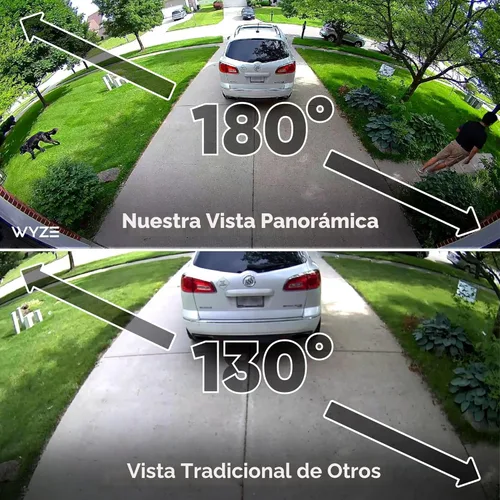 Miniatura 3 de WYZE Floodlight Camera Pro, Elección de los Editores de PCMag 3000-lúmenes LED, cámara de seguridad exterior HD 2.5K, vista ancha de 180°, visión