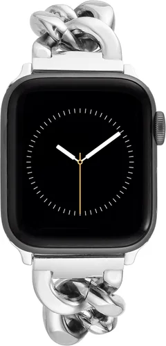 Miniatura 24 de Pulsera de cadena de moda Anne Klein para Apple Watch, segura, ajustable, correa de repuesto para Apple Watch, se adapta a la mayoría de las muñecas