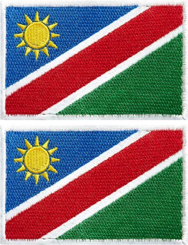 Miniatura 39 de stidsds Paquete de 2 parches de bandera de Sudáfrica, parches bordados, banderas sudafricanas, parche táctico militar para ropa, sombrero, mochilas