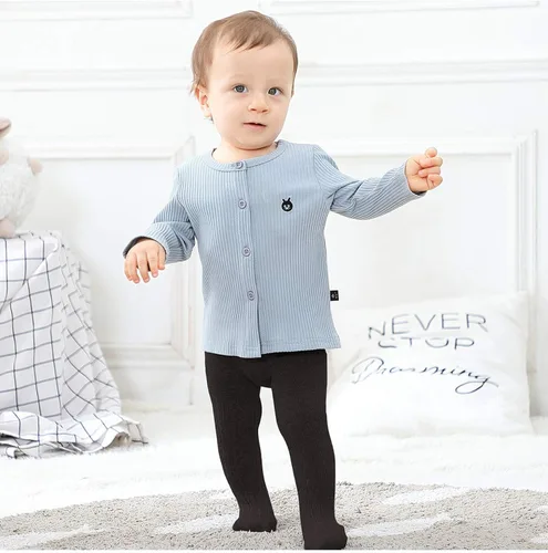 Miniatura 6 de Century Star Medias de bebé para niñas leggings de algodón suave para bebés calcetines de punto sólido medias cálidas pantalones para recién nacido
