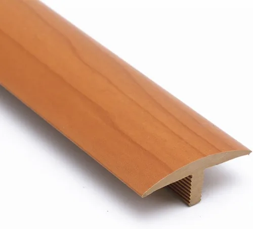 Miniatura 13 de KADEUX Tira de umbral para puertas de 1.6 pulgadas de ancho, tiras de PVC moldeadas en T, reductor de umbral autoadhesivo, tira de unión de piso