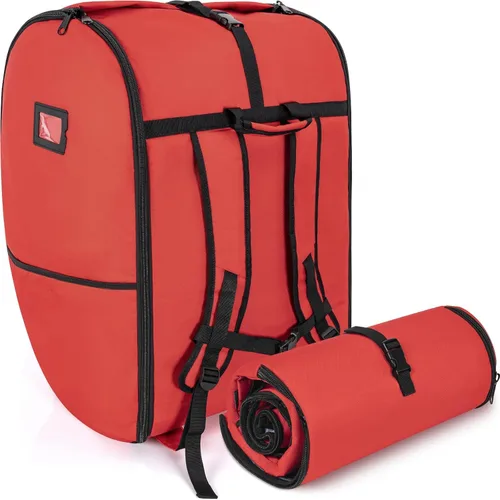 Bolsa de viaje acolchada para asiento de automóvil compatible con Doona, bolsa de viaje para asiento de automóvil infantil, bolsa de viaje plegable