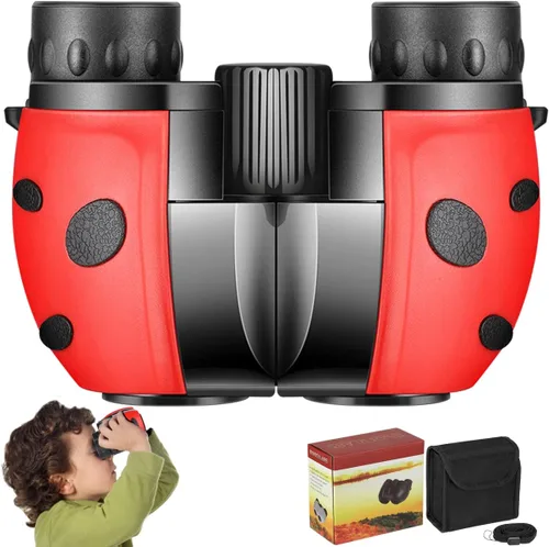 Mini prismáticos compactos para niños – 8 x 21 zoom niños binoculares juguete regalo a prueba de golpes para niños 3 4 5 6 7 8 9 10 11 12 13 años