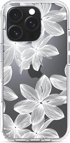 Miniatura 14 de RANZ Funda para iPhone 15, serie antiarañazos, a prueba de golpes, transparente de policarbonato duro + funda protectora de TPU para iPhone 15