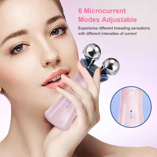 Miniatura 6 de Dispositivo facial de microcorriente, masajeador facial eléctrico, dispositivo facial de microcorriente para cara y cuello, el mejor regalo