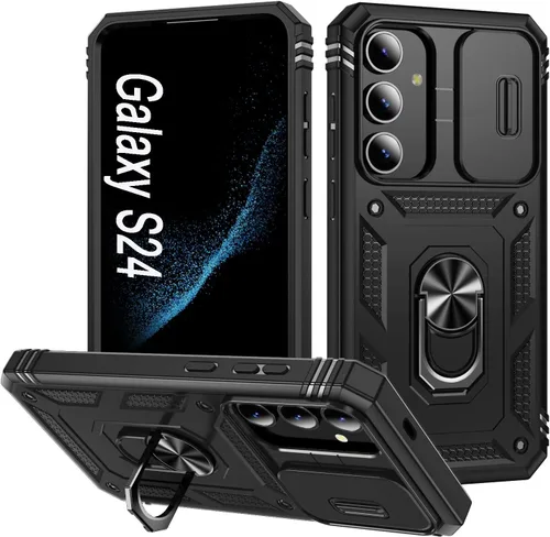 Miniatura 33 de Funda para Galaxy S22 Ultra, a prueba de golpes, resistente a los impactos con lente deslizante Funda protectora para Samsung Galaxy S22 Ultra 4G/5G