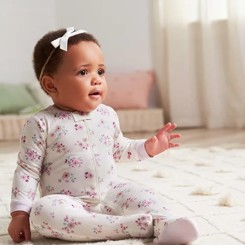 Miniatura 4 de Gerber Paquete de 2 mamelucos Sleep 'N Play para bebé niña