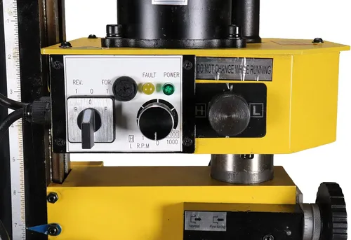 Miniatura 7 de Erie Tools. Máquina mini fresadora con velocidad variable.Taladro de mesa, mecanización por transmisión por engranaje con tope de profundidad