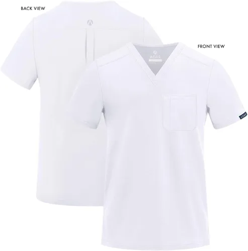 Miniatura 5 de Adar Addition Scrubs - Camiseta médica clásica con cuello en V