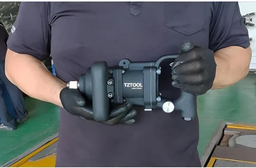 Miniatura 5 de 3/4" llave de impacto neumática compacta [Todo metal] [Super resistente]