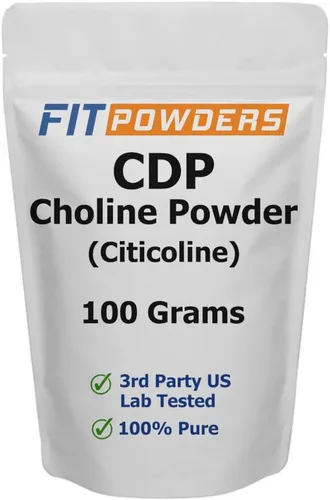 Miniatura 11 de Citicolina en polvo, colina CDP pura con cucharada (0.35 oz)