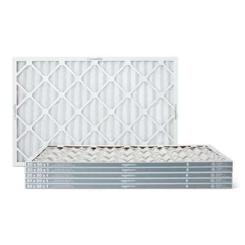 Miniatura 28 de Amazon Basics Paquete de 6 filtros de aire de 20 x 20 x 1 para horno de CA MERV 11 (tamaño real: 19.75 x 19.75 x .75 pulgadas)