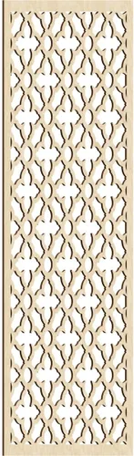 Miniatura 81 de Madison Paneles de pared decorativos de madera con calado, 9 3/8 pulgadas de ancho x 24 3/8 pulgadas de alto x 3/8 de alto, roble rojo rojo (Red Oak)