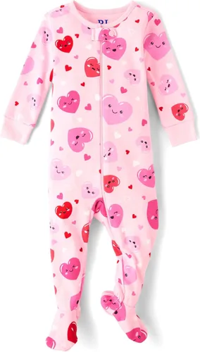 Miniatura 6 de The Children's Place baby-girls And Toddler Long Sleeve 100% Cotton Zip-front One Piece Footed Pajama