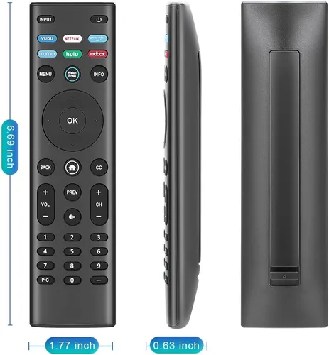 Miniatura 7 de para control remoto VIZIO Smart TV, para todos los controles remotos VIZIO para Smart TV con WatchFree 1 año de garantía.