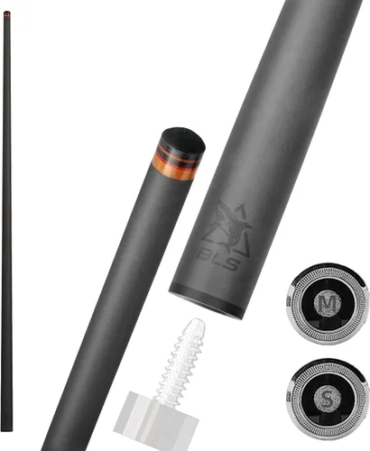 Miniatura 9 de 29" 3/8-10 Carbon Pool Cue Shaft (Single), 10 Layered 10.5mm,11.8mm,12.4mm.12.5mm.12.9mm，Pro Taper Low Deflection Performance, Durability and Smooth