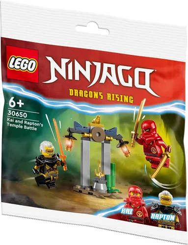 Miniatura 4 de LEGO® Ninjago Kais y Raptons Duelo en el Templo