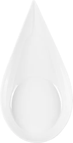 Miniatura 11 de Restaurantware Cucharas de lágrima de 4 x 2 pulgadas, 20 cucharas de aperitivo – Cucharas desechables de plástico blanco con sangría para bodas
