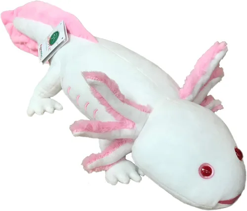 Adore - Peluche de 21 pulgadas, diseño de ajolote albino