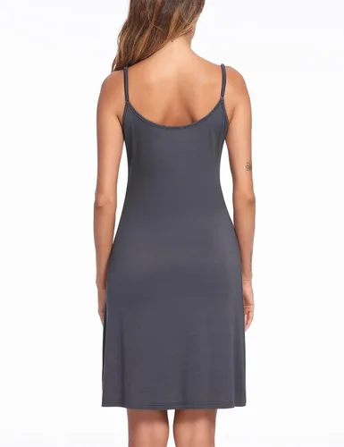 Miniatura 5 de Ekouaer Women's Nursing Nightgown Maternity Dress Breastfeeding Gown Full Slips Sleepwear