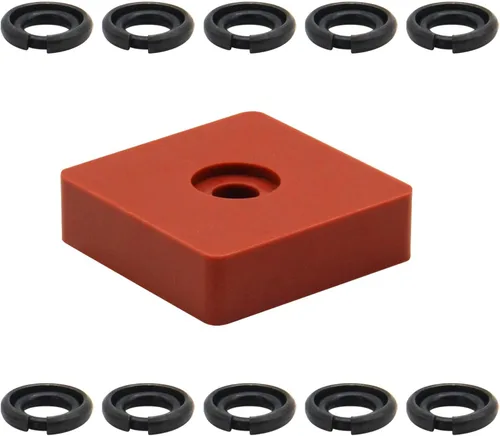 (10 juegos) Anillos de retención de llave de impacto de 3/8 pulgadas con junta tórica, compatible con llave inalámbrica eléctrica/neumática, incluye