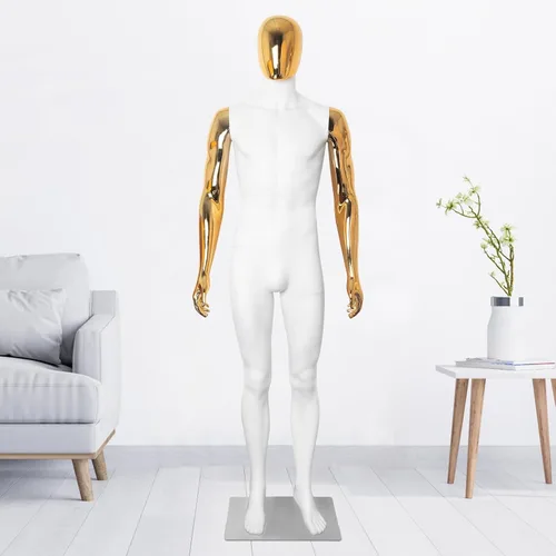 Miniatura 10 de Maniquí masculino de cuerpo completo para costura, modelo de forma de vestido, maniquíes de torso, 73 pulgadas ajustables, maniquí de cuerpo