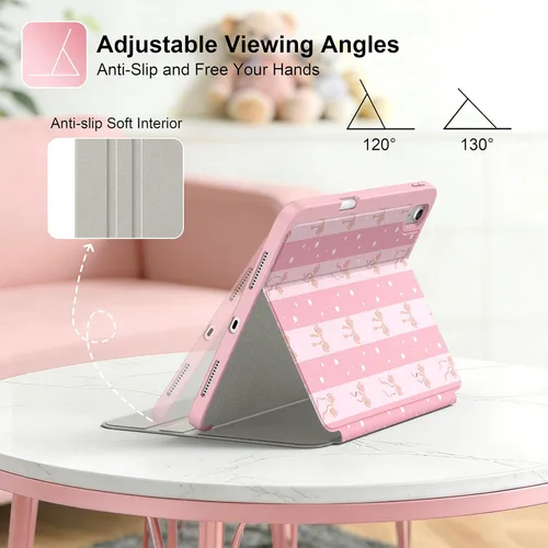 Miniatura 5 de Supveco Funda para iPad (A16) de 11ª generación de 11 pulgadas (2025), iPad de 10ª generación de 10.9 pulgadas (2022) con soporte para lápiz, funda