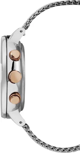 Miniatura 2 de Timex Reloj cronógrafo de cuarzo para hombre con correa de acero inoxidable TW2T11400, Pulsera