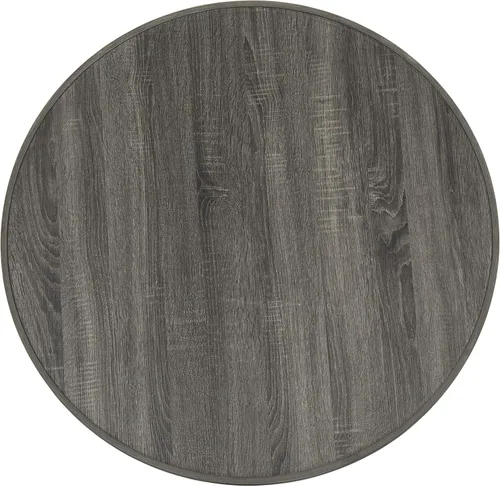 Miniatura 5 de Safavieh Home Collection Malone Mesa de centro de madera gris oscuro retro de mediados de siglo