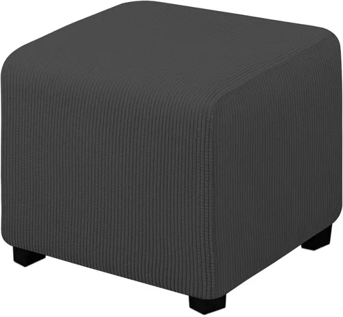 Miniatura 60 de Easy-Going Funda Elástica para Otomana Taburete de Almacenamiento Plegable Protector de Muebles Funda Rectangular Suave con Parte Inferior Elástica