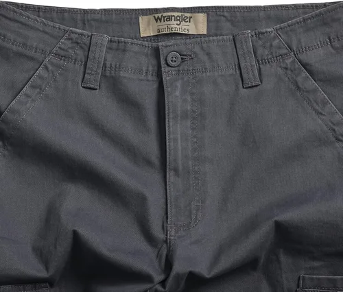 Miniatura 5 de Wrangler Authentics - Pantalones elásticos para hombre ajuste clásico relajado tipo cargo