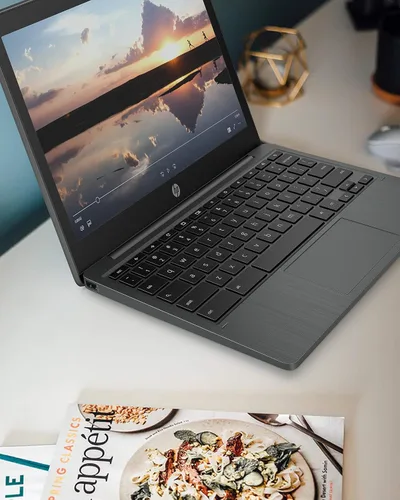 Miniatura 2 de Chromebook HP MediaTek MT8183 - MT8183 - 4 GB de RAM - 32 GB de almacenamiento eMMC - Pantalla HD de 11.6 pulgadas - con sistema operativo Chrome