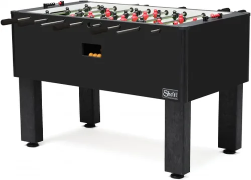 Miniatura 5 de Pro Foos II: Mesa de futbolín de grado comercial y tamaño reglamentario para adultos, juego de fútbol de mesa de calidad de competencia